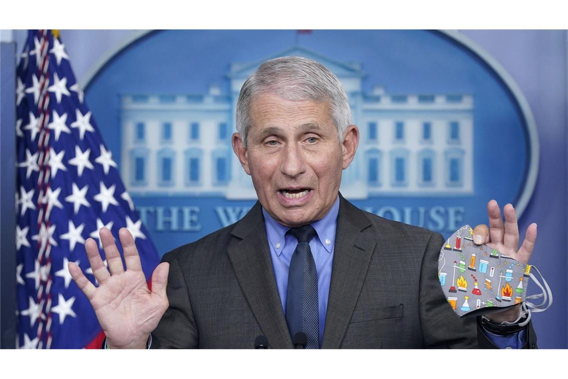 In letzter Minute: Biden begnadigt politische Gegner Trumps Anthony Fauci war er in den USA zu einer zentralen Figur im Kampf gegen das Coronavirus geworden.