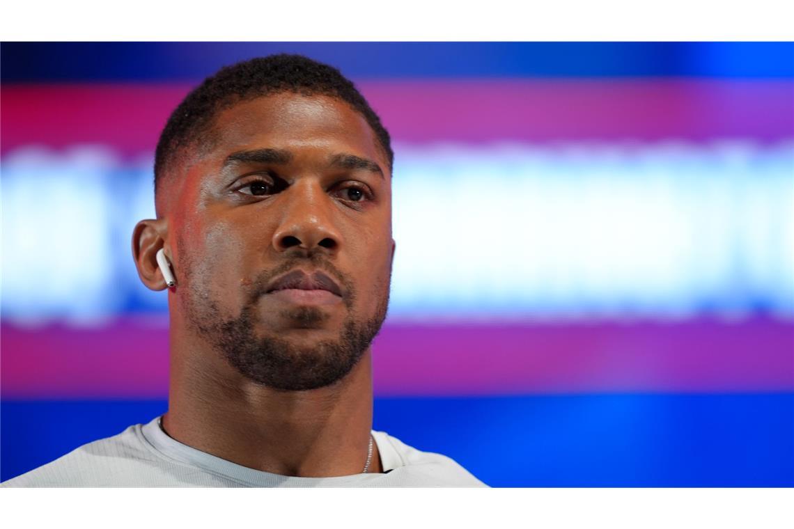 Anthony Joshua erlitt bei dem Unfall nur leichte Verletzungen.