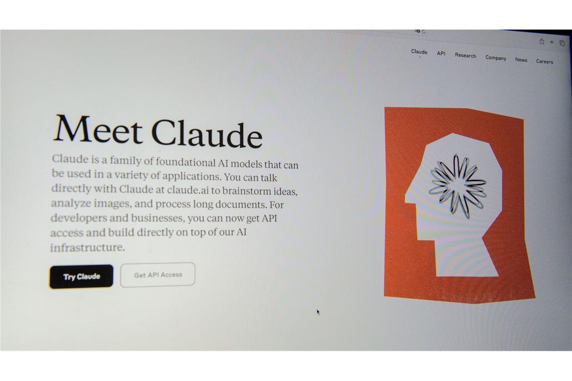 Anthtopic will keinen Einsatz seiner KI zur Massenüberwachung in den USA sowie in autonomen Waffensystemen. (Archivbild)