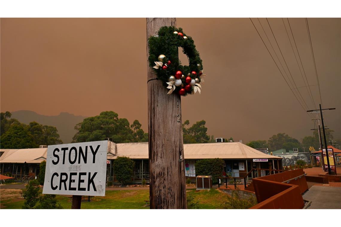 Waldbrände wüten in Teilen Australiens Anwohner mehrere Ortschaften wurden aufgefordert, ihre Häuser zu verlassen.