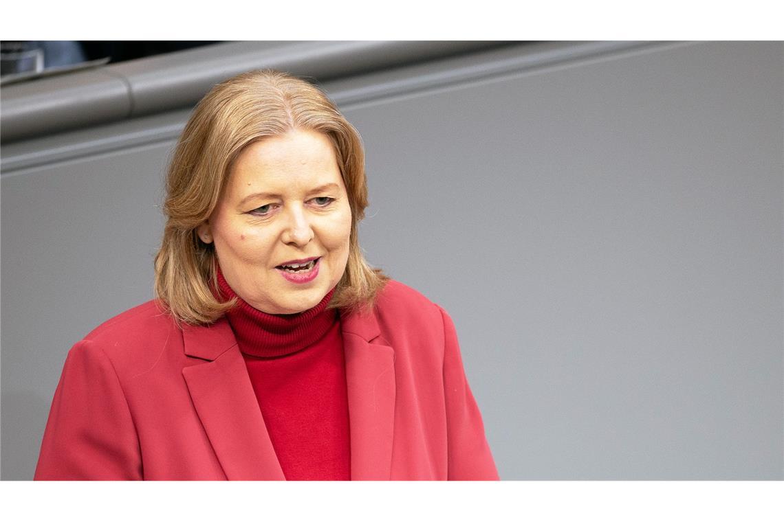 Arbeitsministerin Bärbel Bas rechnet mit einer Mehrheit für das Rentenpaket bei der Abstimmung im Bundestag.