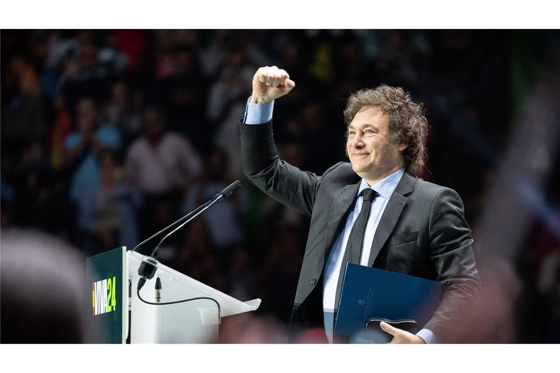 Argentinien verkündet Austritt aus WHO Argentiniens Präsident Javier Milei (Archivbild).