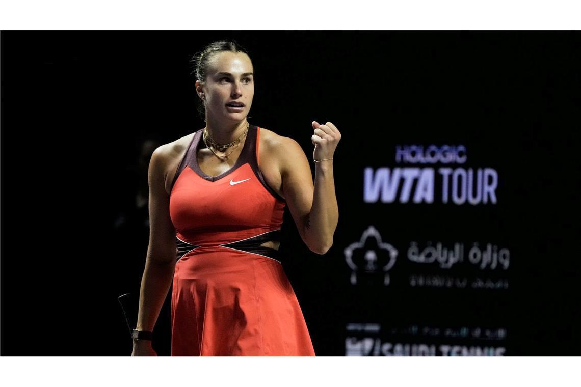 Aryna Sabalenka trifft im Duell der Geschlechter auf Nick Kyrgios. (Archivbild)