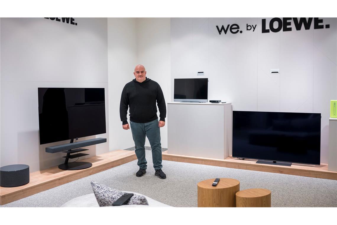 Wie sich der TV-Gerätehersteller Loewe neu aufstellt Aslan Khabliev übernahm Loewe 2019.