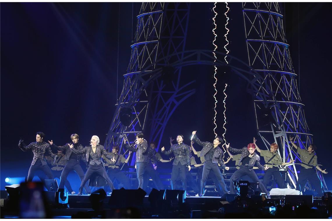 Ateez gehen ab Juli 2025 erneut auf Welttournee Ateez bei einem Konzert in Mailand im Januar 2025.