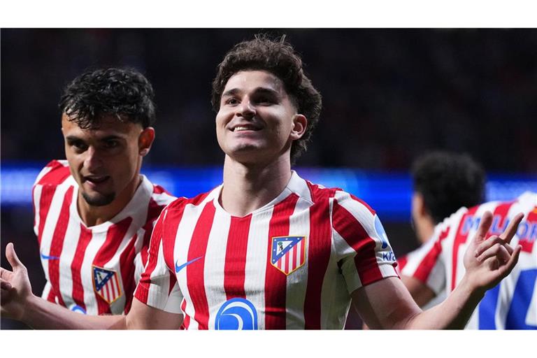 Atlético Madrid hat ein Angebot von Real Madrid in Höhe von 150 Millionen Euro für Julián Álvarez abgelehnt (Archivfoto).