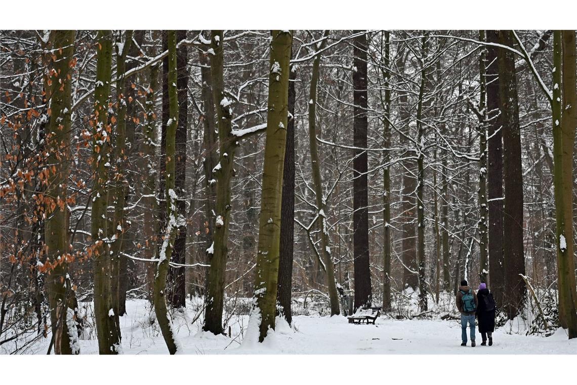 Auch am Donnerstag kann es gebietsweise schneien.