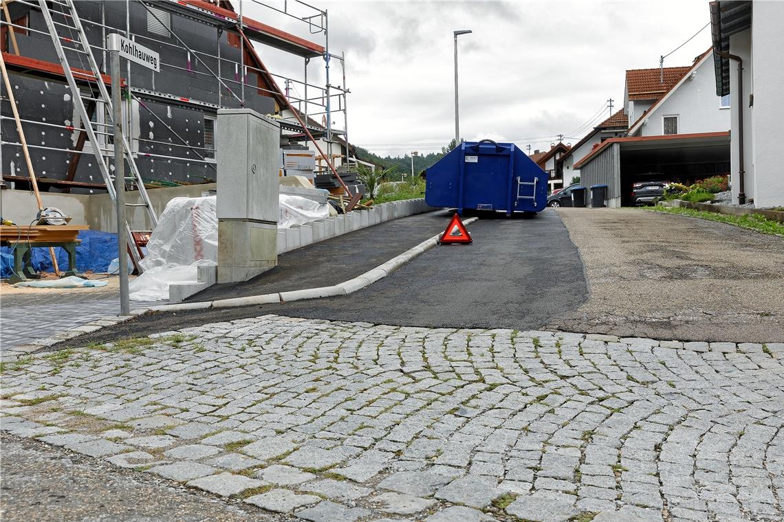 Kohlhauweg-Engstelle ist Vergangenheit