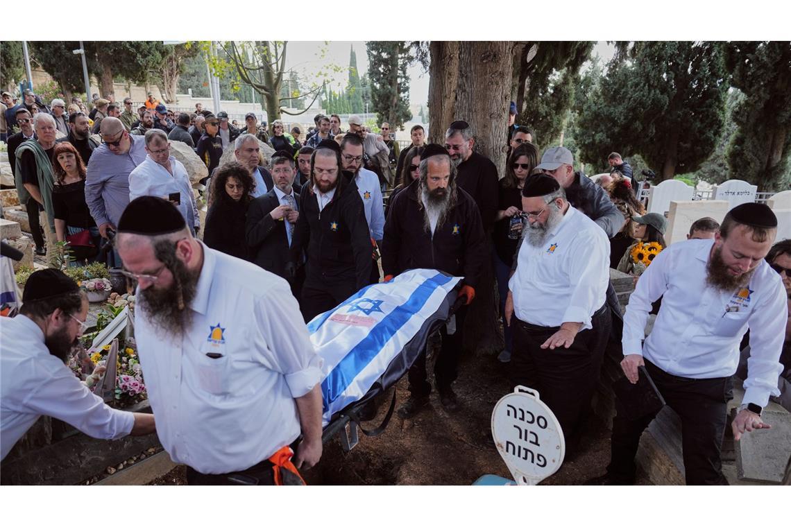 Auch bei den iranischen Angriffen auf Israel gibt es immer wieder Tote und Verletzte.