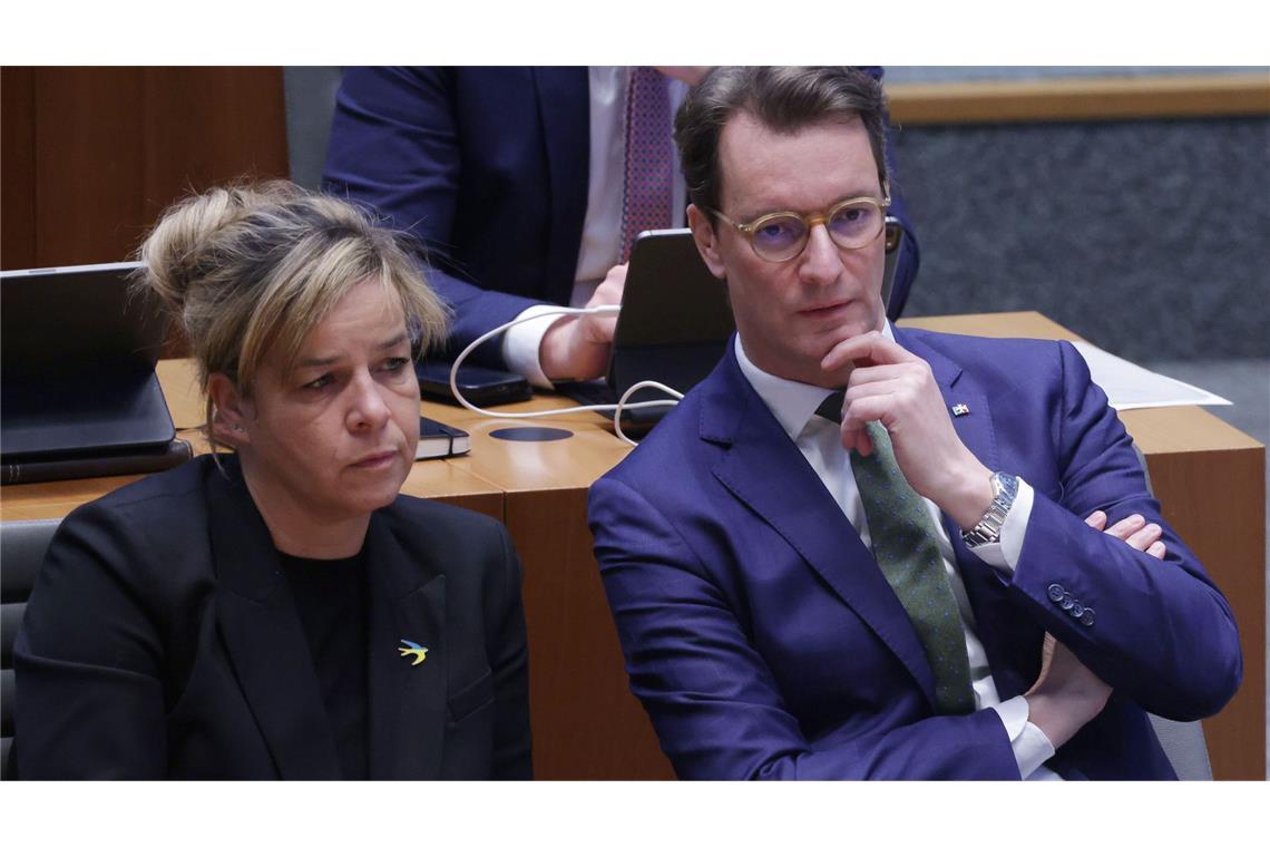 Auch bei der schwarz-grünen Regierung in NRW läuft nicht alles rund. (Archivbild)