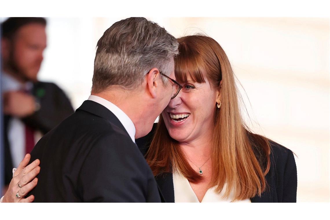 Auch das Verhältnis zwischen Premier Keir Starmer (links) und seiner Ex-Stellvertreterin Angela Rayner war einmal besser. (Archivfoto)
