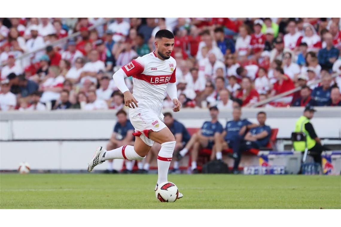 Auch Deniz Undav würde sich über ein Duell mit dem FC Barcelona freuen.
