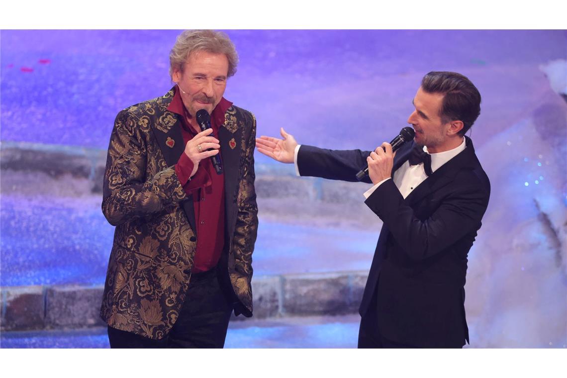 Helene Fischer rührt Plätzchenteig - und Zuckowski zu Tränen Auch der Auftritt von Thomas Gottschalk war mit Spannung erwartet worden.