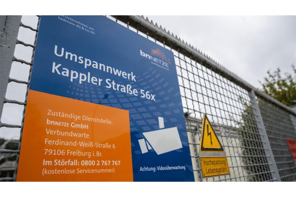 Auch der Energieversorger Badenova meldete auf seiner Homepage mehrere Störungen in Freiburg.