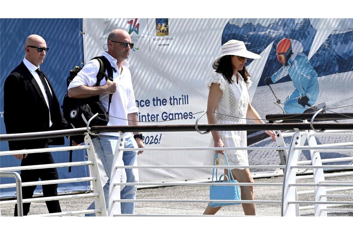 Vor Bezos-Hochzeit: Venedig im Ausnahmezustand Auch der US-Designer Spencer Antle lässt sich die Hochzeit nicht entgehen.
