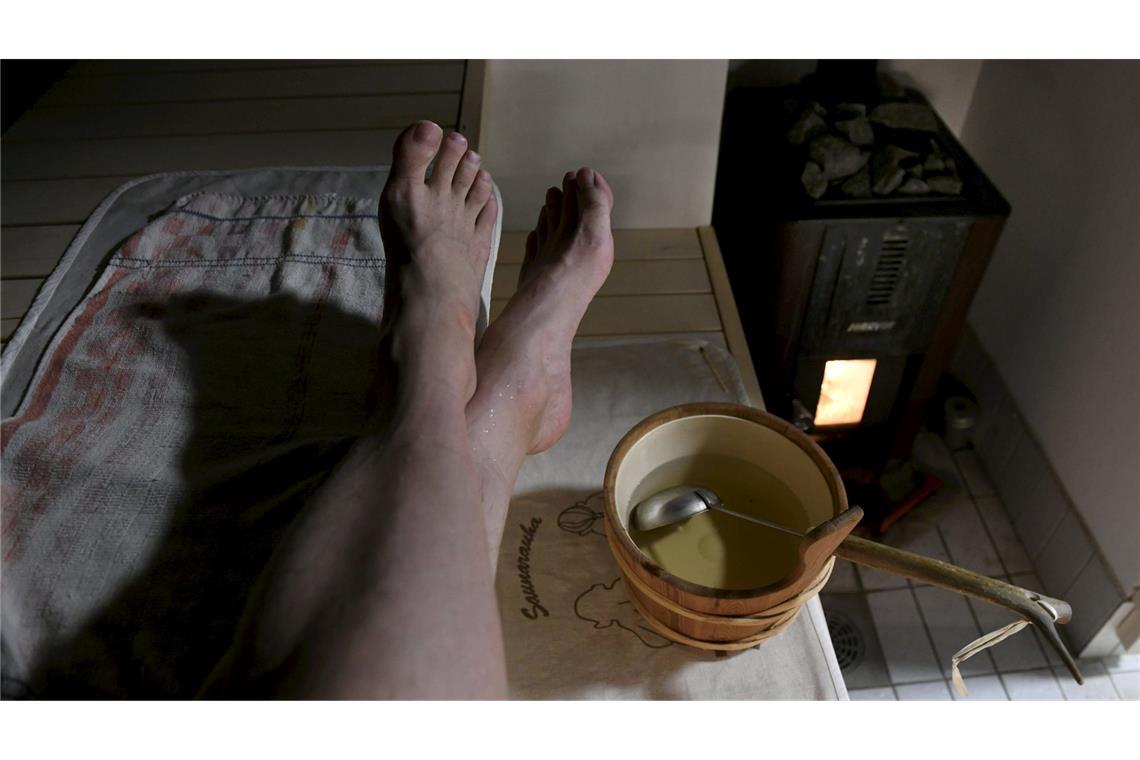 Auch die Saunakultur macht glücklich, finden viele Finnen. (Symbolbild)