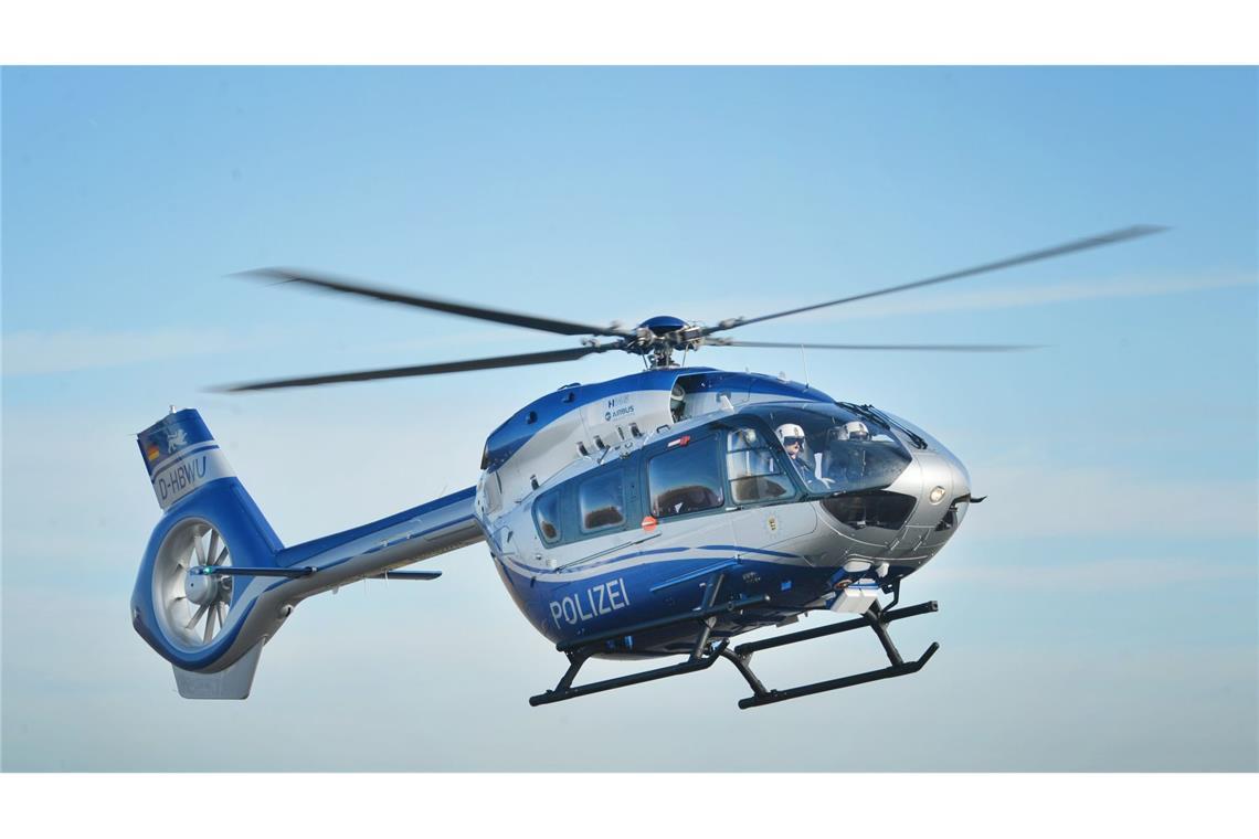 46-Jähriger verschwunden – Polizei sucht mit Hunden und Helikopter Auch ein Polizeihubschrauber war an der Suche nach dem Mann beteiligt. (Symbolbild)