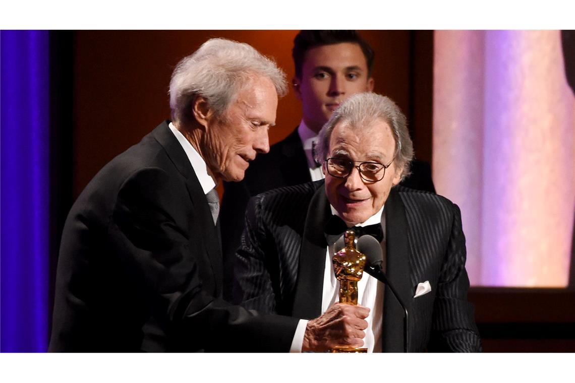 Mister "Mission: Impossible" - Komponist Lalo Schifrin tot Auch einen Ehrenoscar durfte Schifrin (r.) zu seinen zahlreichen Auszeichnungen zählen.
