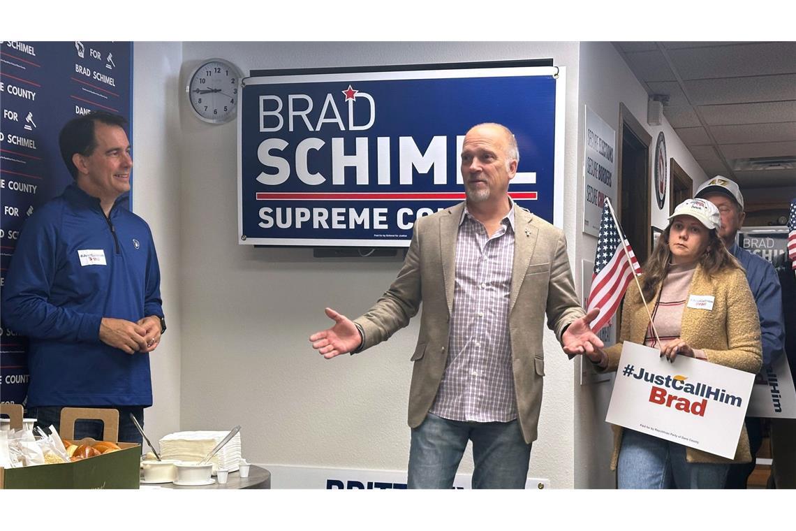 Sieg gegen Trump: Richterin gewinnt Wahl in Wisconsin Auch Elon Musks Millionen verhalfen dem konservativen Kandidaten Brad Schimel nicht zum Sieg.