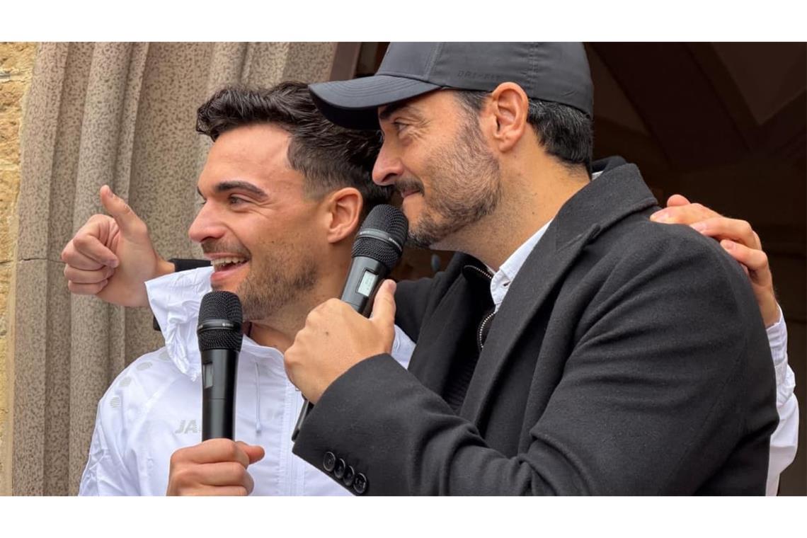 Auch Giovanni Zarrella drückt seinem Bruder die Daumen.