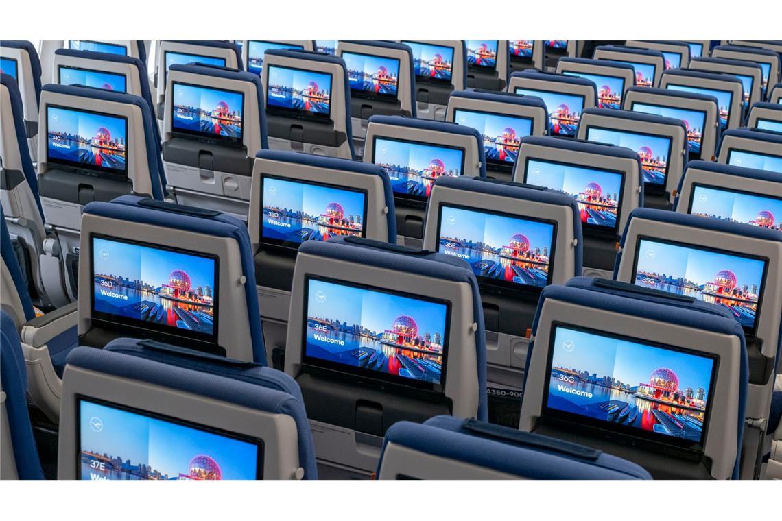 Auch in der Economy-Class bringt die neue Allegris-Kabine Innovationen für die Passagiere.