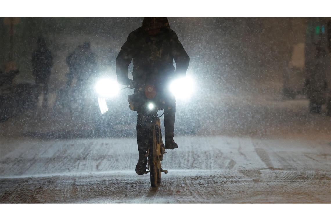 Auch in Lille fahren die Busse am Morgen nicht.
