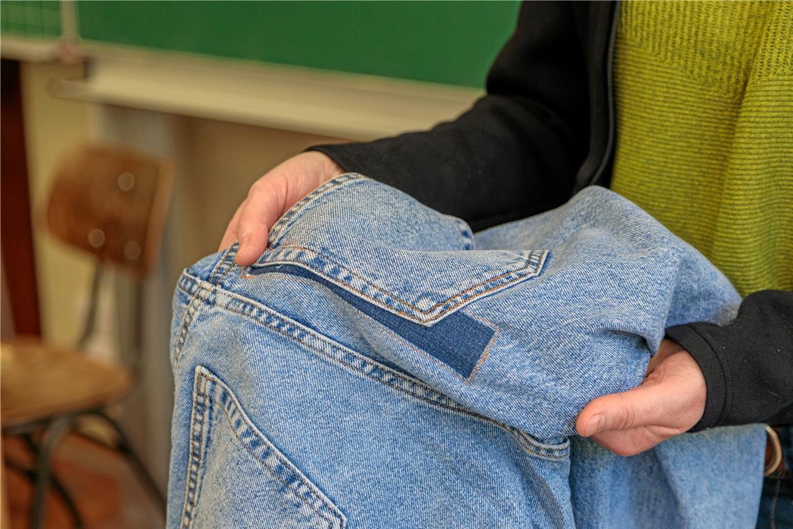 Das Murrhardter Repaircafé legt los Auch kleine Textilreparaturen sind möglich.