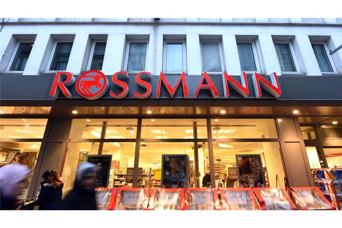 Auch Rossmann bietet einen Fotoservice an.