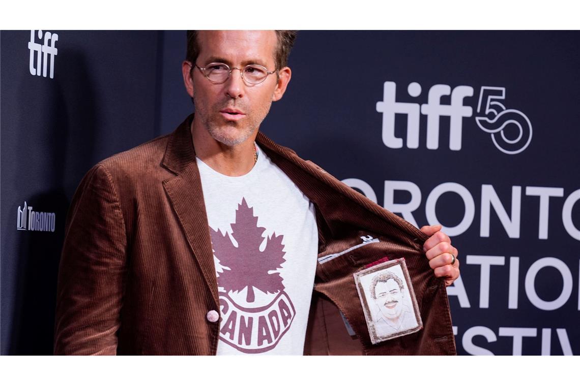 Toronto feiert 50 Jahre TIFF mit Weltstars und Premieren Auch Ryan Reynolds ist dabei.