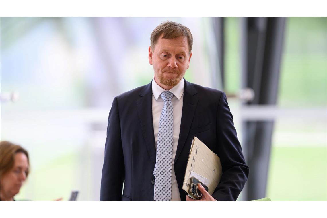 Auch Sachsens Ministerpräsident macht sich Sorgen.