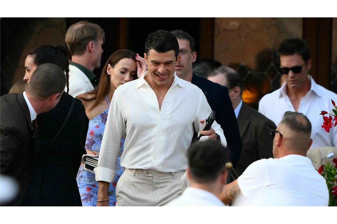 Diese Promis feiern auf der Bezos-Hochzeit Auch Schauspieler Orlando Bloom zählt zu den Hochzeitsgästen.