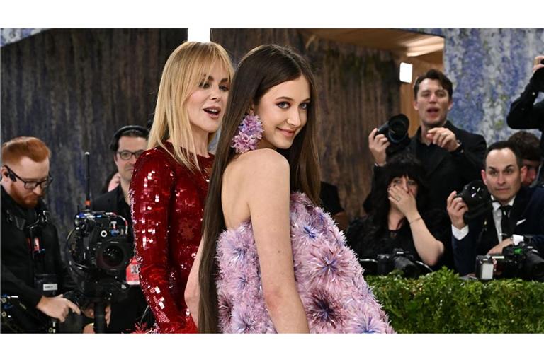 Auch Schauspielerin Kidman brachte ihre Tochter mit zur Met Gala.