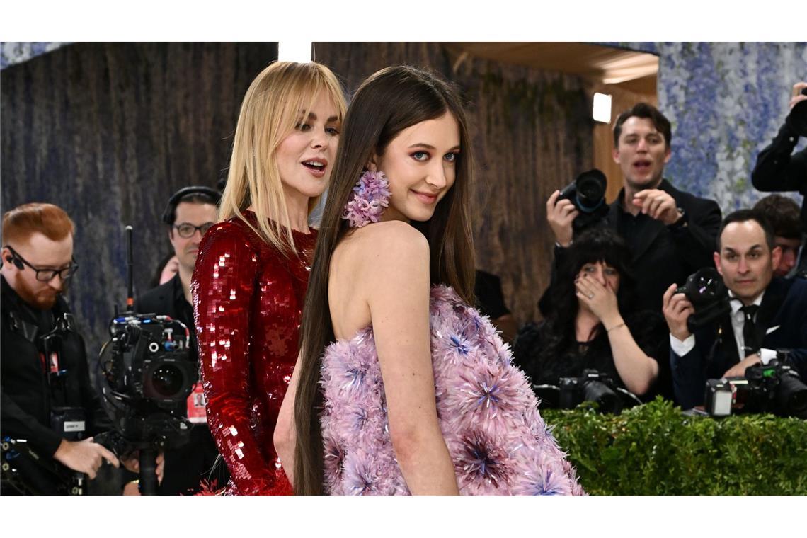 Auch Schauspielerin Kidman brachte ihre Tochter mit zur Met Gala.