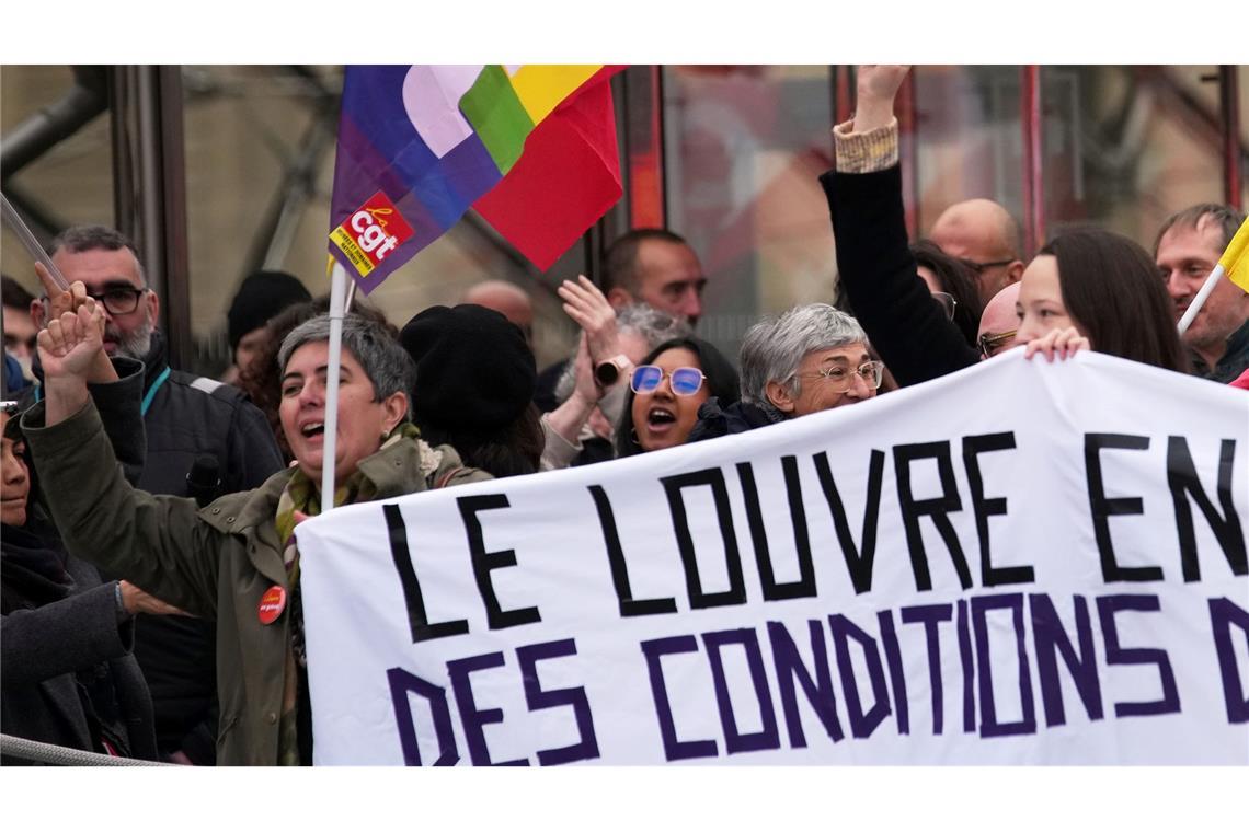 Auch streikendes Personal machte dem Louvre zuletzt zu schaffen. (Archivbild)