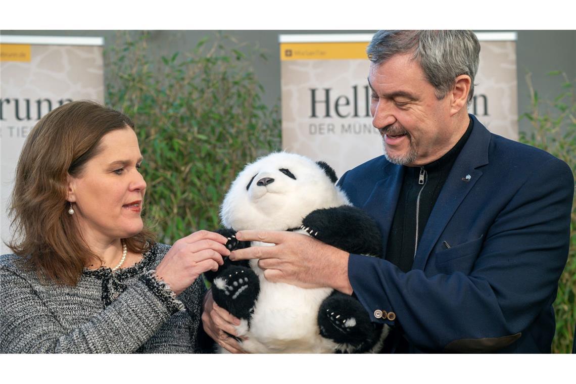 Auch Verena Dietl, Münchens Dritte Bürgermeisterin, freut sich auf die Pandabären und hofft auf klingelnde Kassen.