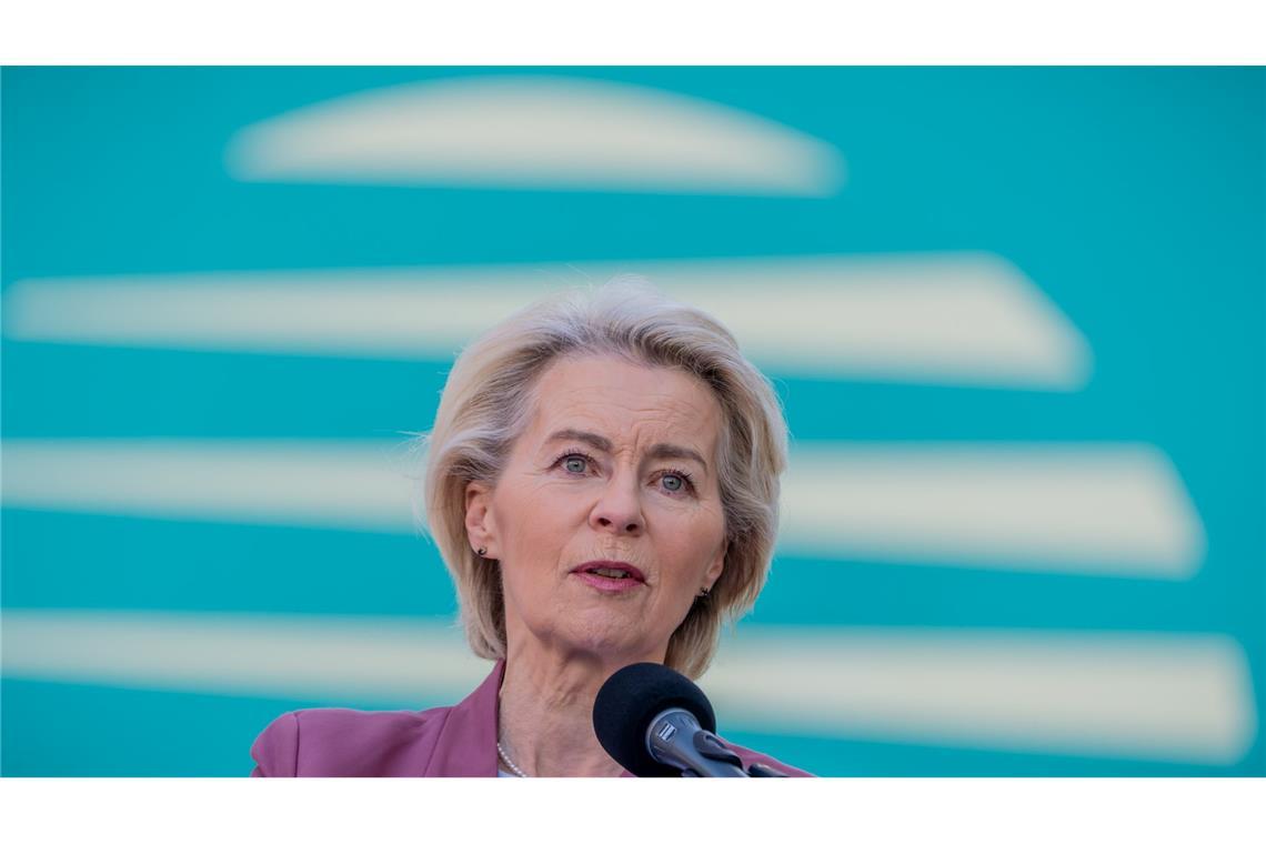 Auch von der Leyen äußert sich mit Blick auf die Reformagenda.