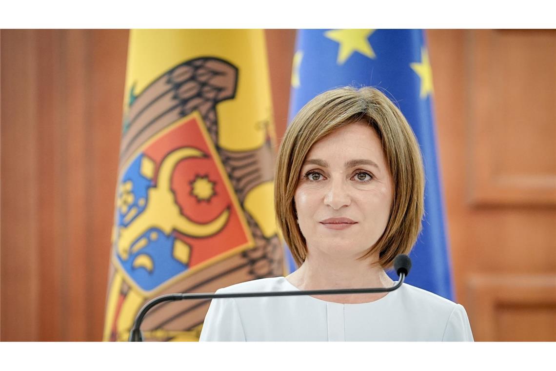Moldaus Präsidentin vor Wahl: "Enormer Druck aus Moskau" Auch wenn das proeuropäische Lager die Wahl am Sonntag verlieren sollte, will Sandu "weiter für die Demokratie kämpfen". (Archivbild)