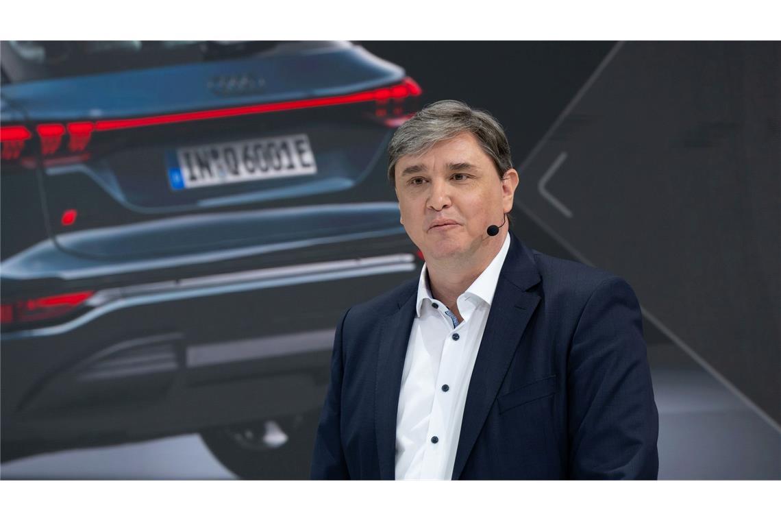 Audi-Finanzchef Jürgen Rittersberger spricht von einer anspruchsvollen Lage. (Archivbild)