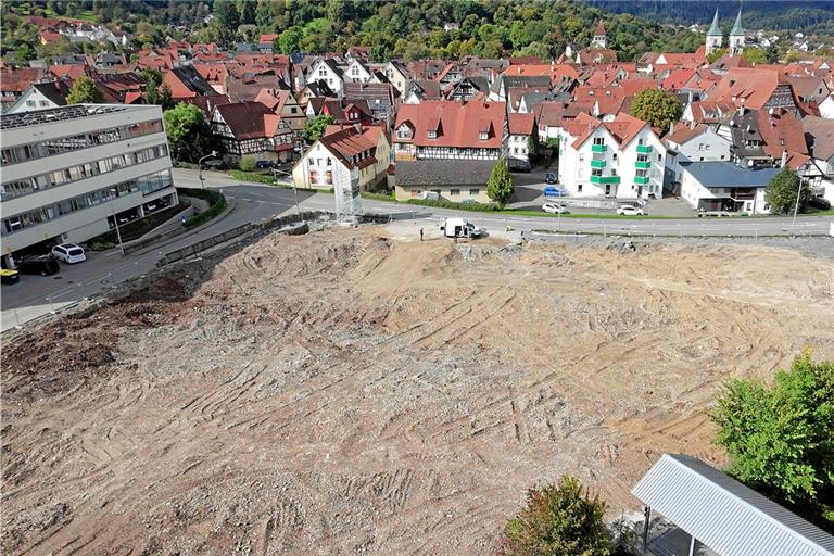 Auf dem Areal liefen unter anderem Untersuchungen des Landesdenkmalamts – es gab aber keine Hinweise auf historische Funde.