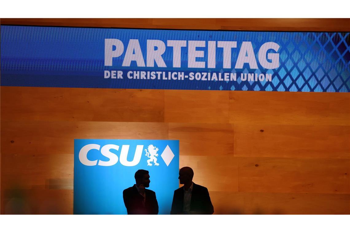 Auf dem CSU-Parteitag wird der komplette Vorstand neu gewählt.