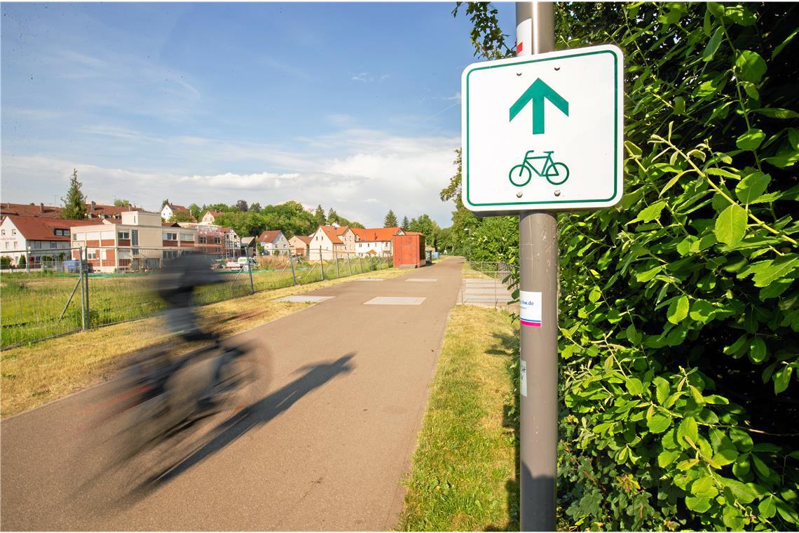 Unfall zwischen zwei Fahrradfahrern in Backnang Auf dem Radweg an der Oberen Walke sind zwei Radfahrer zusammengestoßen. Symbolfoto: Alexander Becher