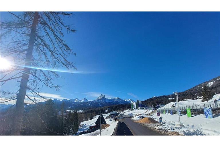 Auf dem Weg zum Olympiasieg: Max Langenhan geht als Führender in den zweiten Tag, an dem für die Rodler die Durchgänge drei und vier stattfinden.