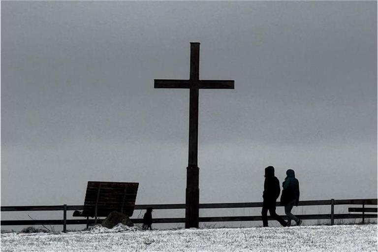 Auf der schwäbischen Alb – wie hier bei Denkingen – kann es in dieser Woche erneut schneien. Auch im Flachland sind einige Flocken drin. 
