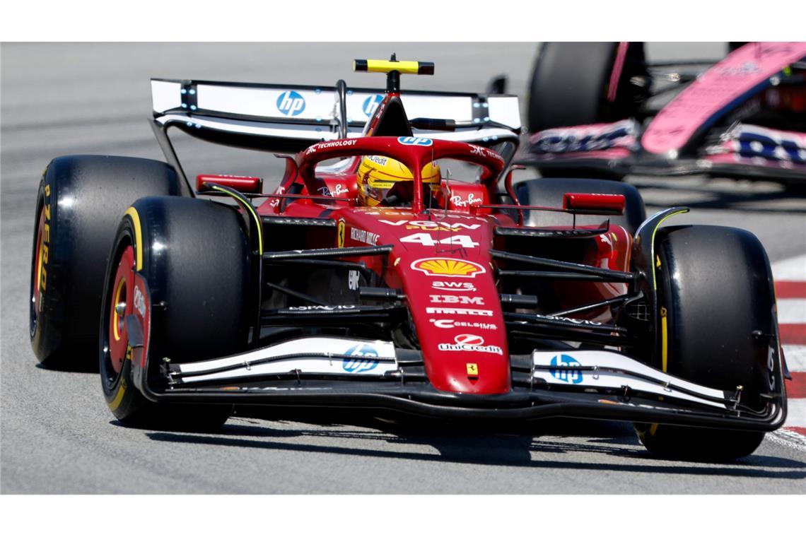 "Chaos" bei Ferrari - aber Hamilton denkt nicht ans Aufhören Auf der Strecke passt es im Ferrari noch zu selten.