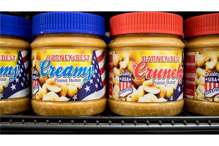 Auf die Einfuhr von US-Produkten wie Erdnussbutter sollen wieder Zusatzzölle fällig werden. (Archivbild)