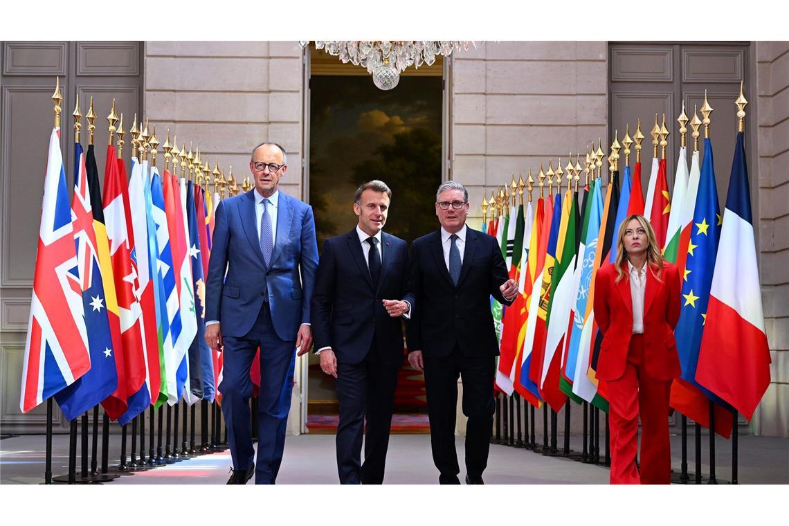 Auf einer Konferenz in Paris machten sich rund 50 Länder für eine neutrale Marine-Mission in der Straße von Hormus stark. 