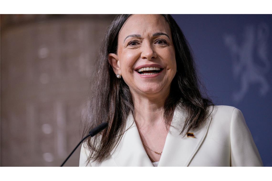 Nobelpreisträgerin Machado in Oslo - und was kommt dann?