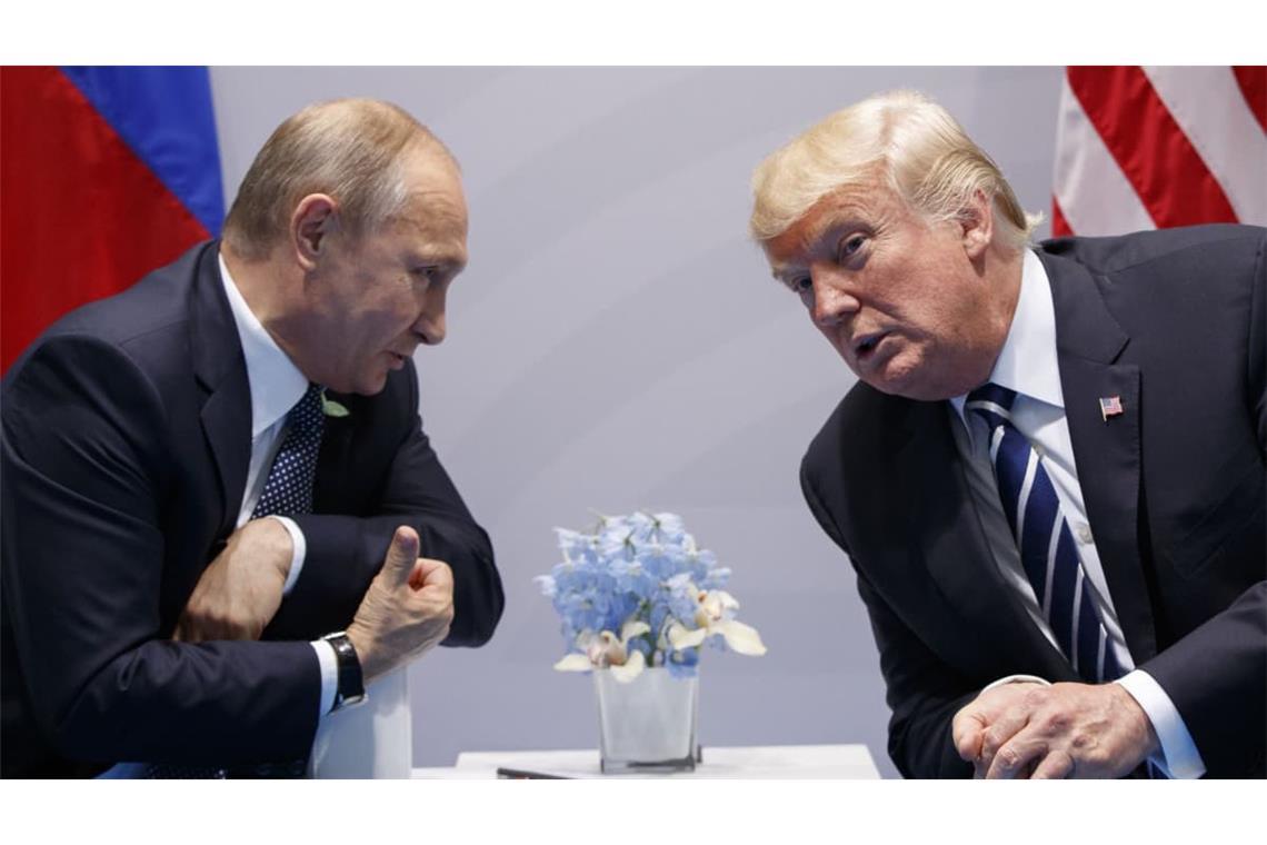 Auf einer Wellenlänge: Russlands Präsident Wladimir Putin und US-Präsident Donald Trump