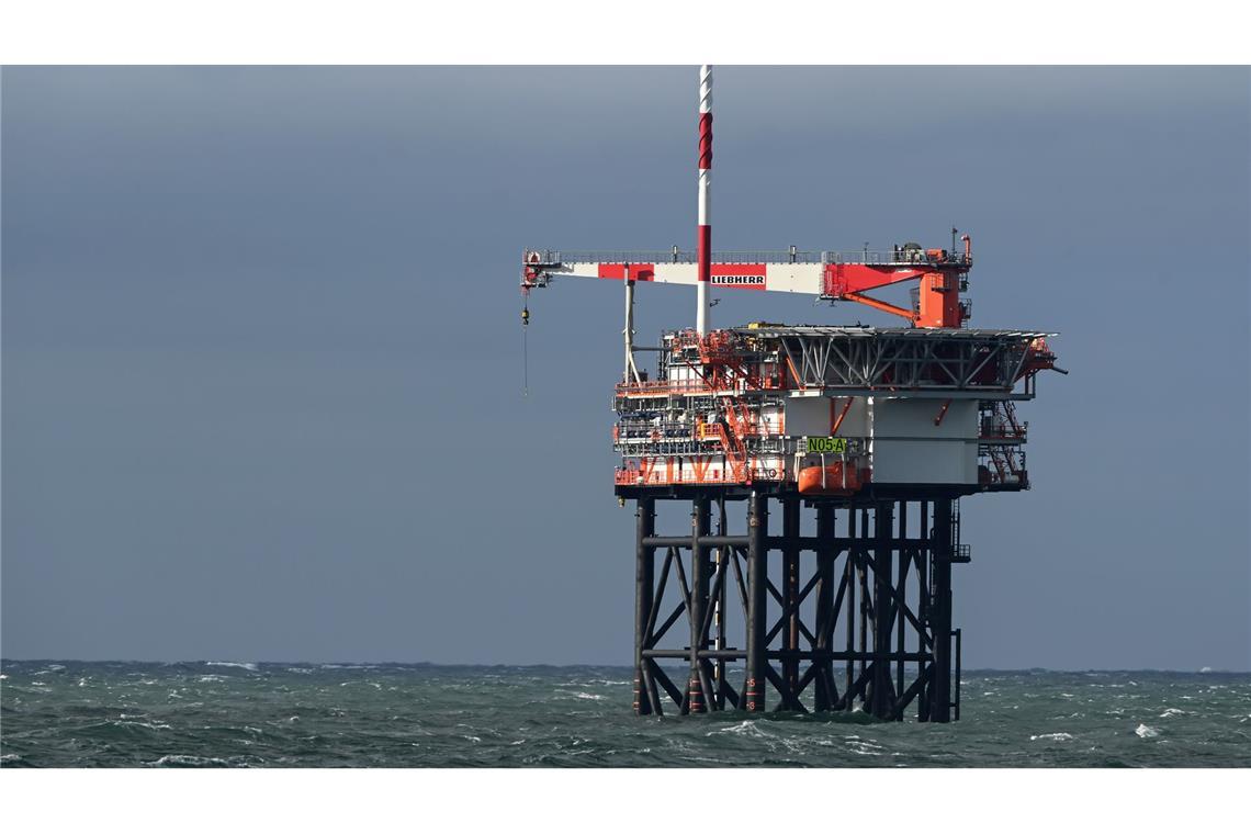 Niedersachsen: Bund will Gasförderung vor Borkum ermöglichen Auf niederländischem Hoheitsgebiet hat die Erdgasförderung laut One-Dyas bereits begonnen. (Archivbild)