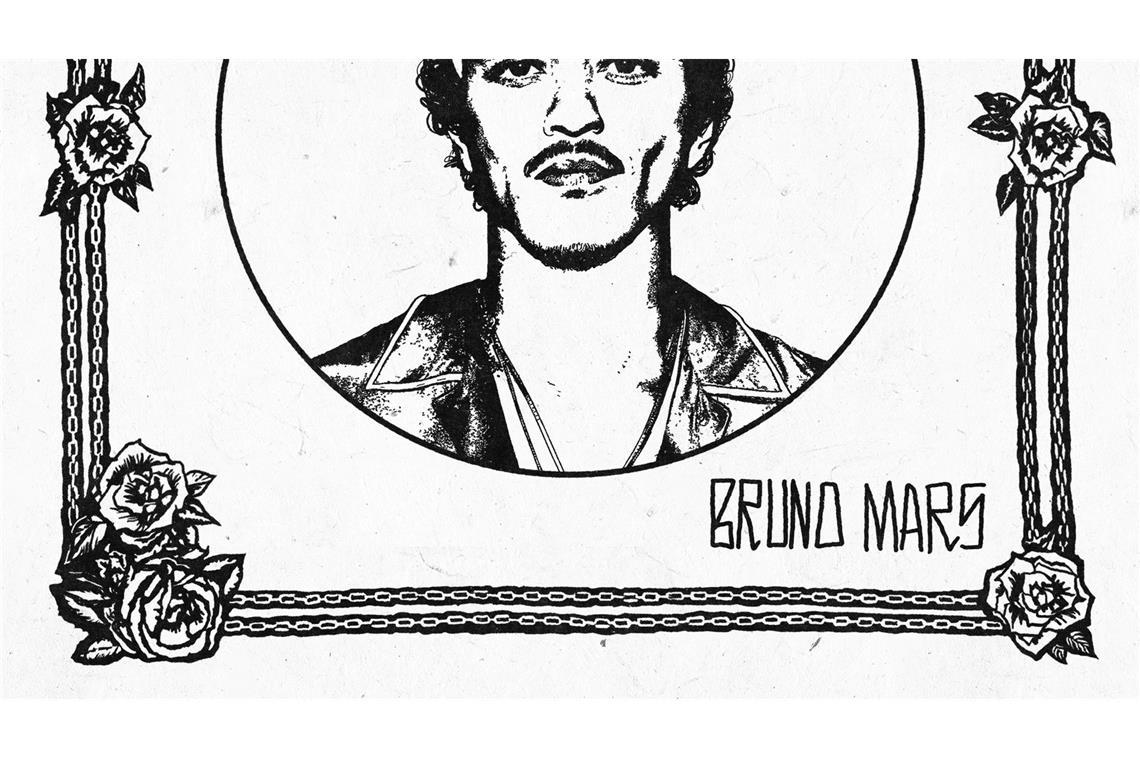 Auf seinem neuen Album zelebriert Bruno Mars die 70er Jahre.
